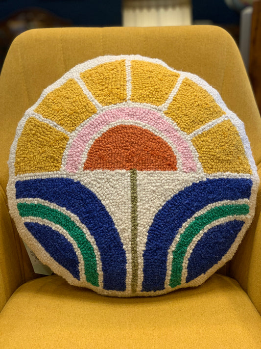 Colorbloom 16” Round Pillow