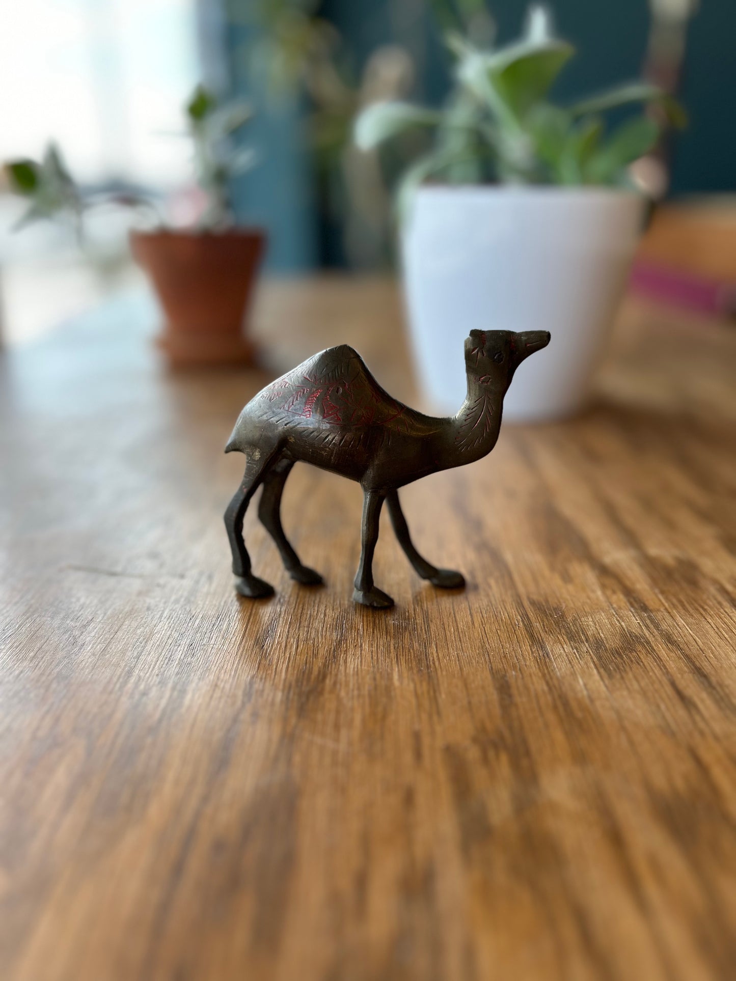 1970s Brass Camel