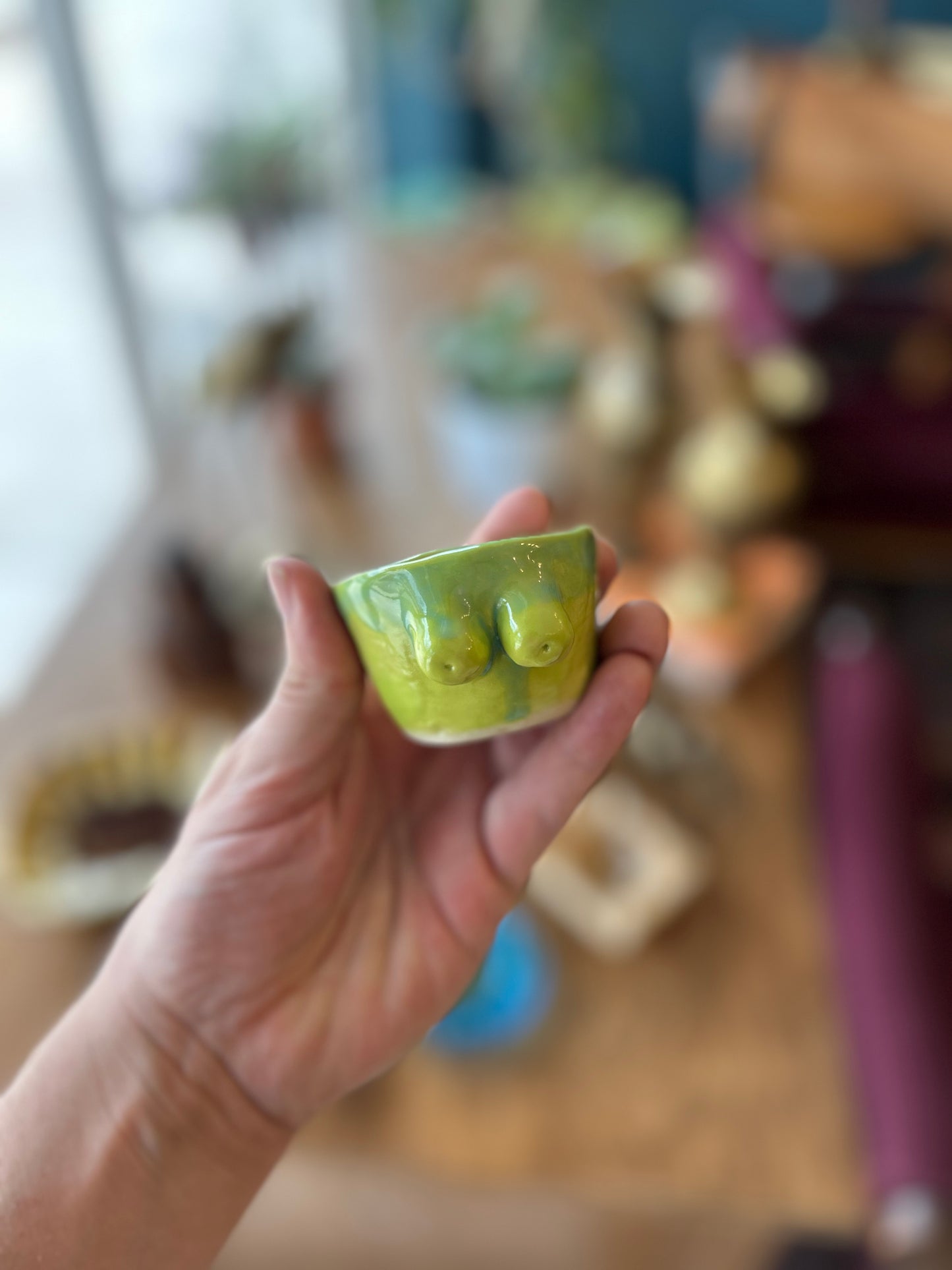 Lil Boobie Ceramic Planter