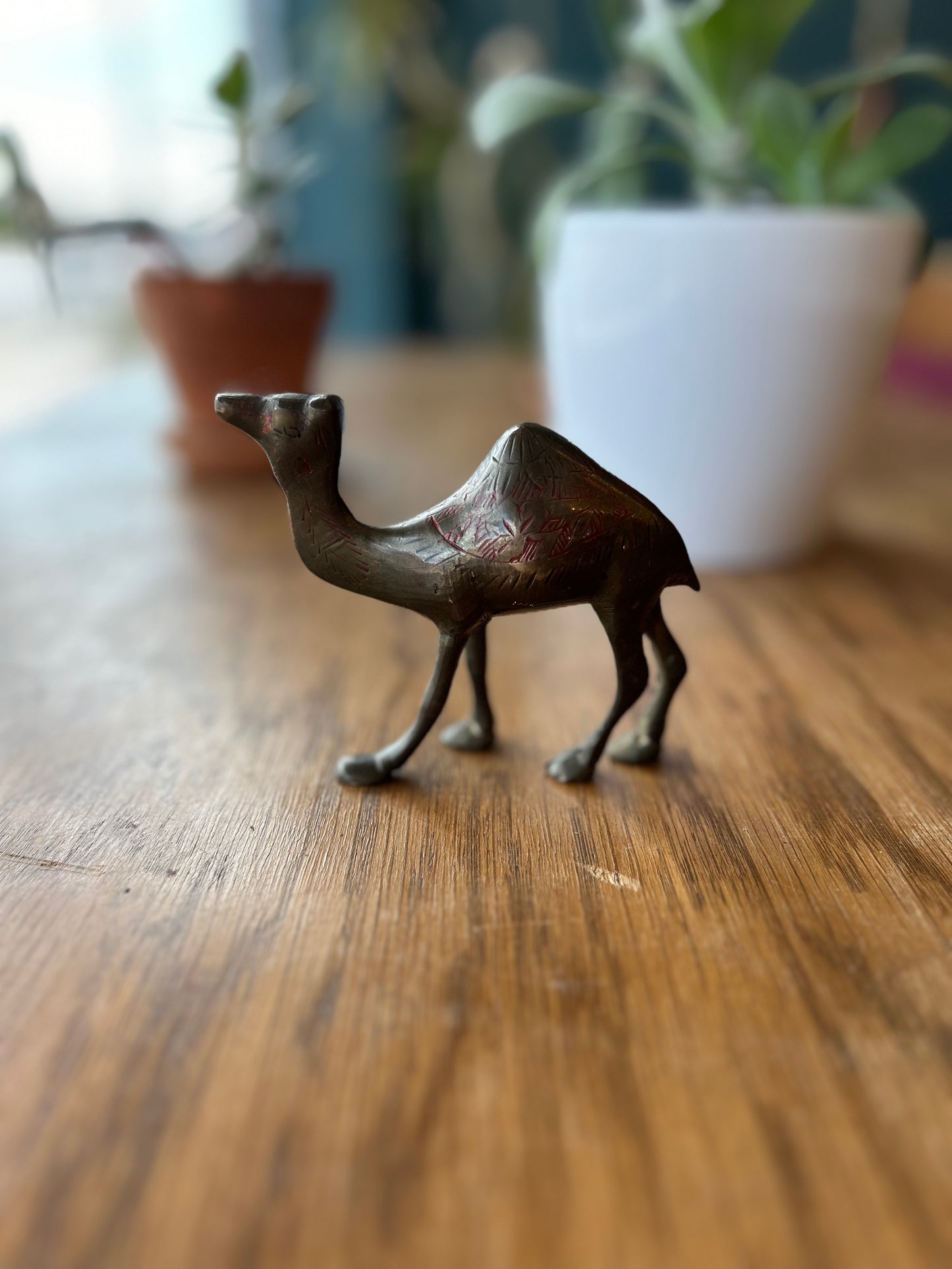 1970s Brass Camel