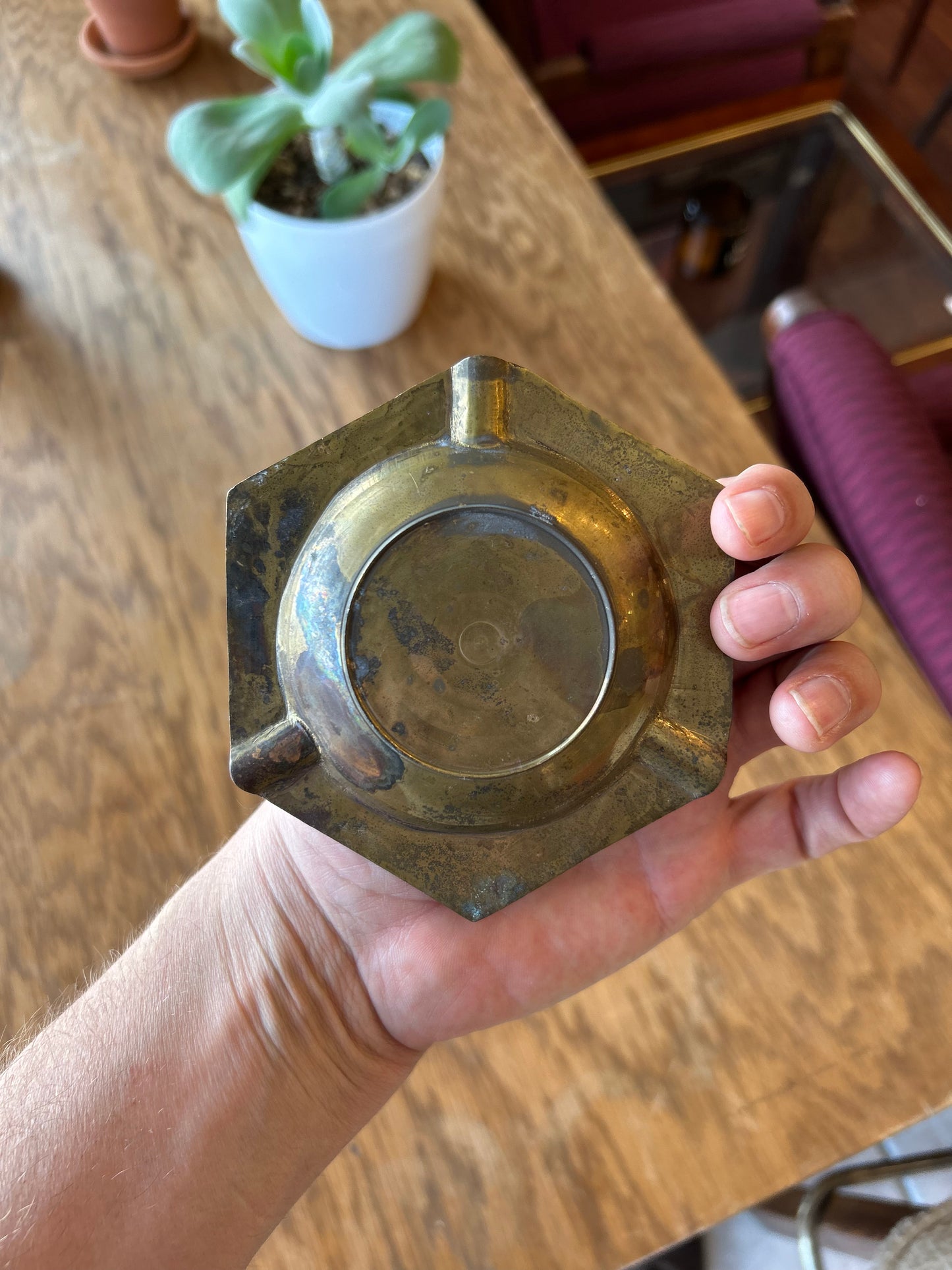 Brass Ashtray